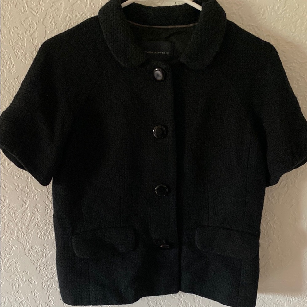 Banana Republic Black Bottom Up Top